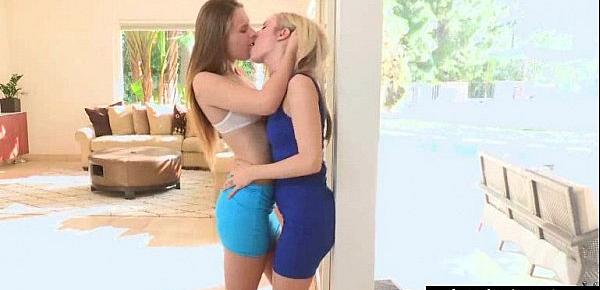  Hot Sex Action With Naughty Lesbian Girls (Karla Kush & Jillian Janson) vid-21